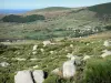 Monte Lozere - Cévennes National Park: vista das encostas do maciço de granito