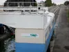 Montech water slope - Boatlift: railcars of the water slope 