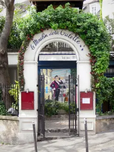 Montmartre - Eingang der Mühle Galette