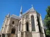 Montmorency - Apsis van de collegiale kerk Saint-Martin