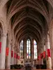 Montmorency - Interieur van de collegiale kerk Saint-Martin