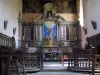 Mortemart - All'interno della chiesa (cappella del convento degli Agostiniani)