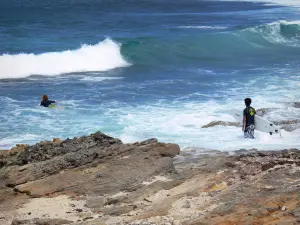 Le Moule - Spot de surf de Damencourt