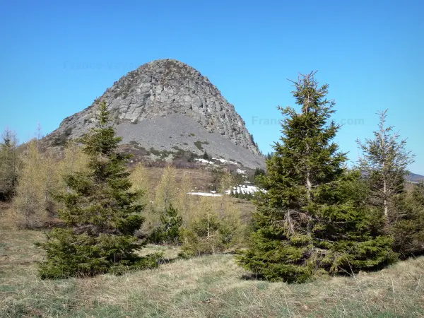 Mount Gerbier de Joncとロワールの源流 - 観光、ヴァカンス、週末のガイドのアルデシュ県