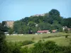 Mousson hill - View of the Mousson hill and its castle