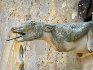 Moutiers-au-Perche - Gargoyle di Notre-Dame du Mont-Harou