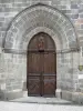 Mur-de-Barrez - Portal of the Saint-Thomas-de-Canterbury church