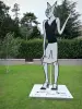 Musée d'Art contemporain du Val-de-Marne - Sculpture dans le jardin du mac val