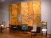 Musée des Arts décoratifs - Salle Les fondements de l'Art déco : mobilier illustrant le passage de l'Art nouveau à l'Art déco