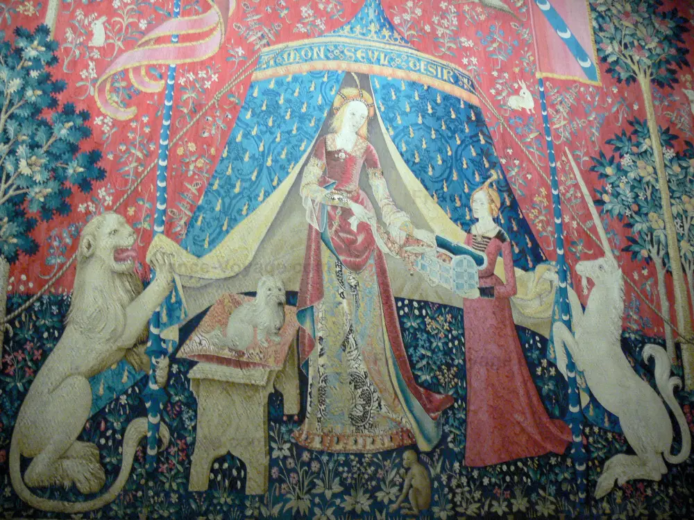 El Museo de Cluny - Museo de Cluny: Musée National du Moyen Age tapiz de la Dama y el Unicornio