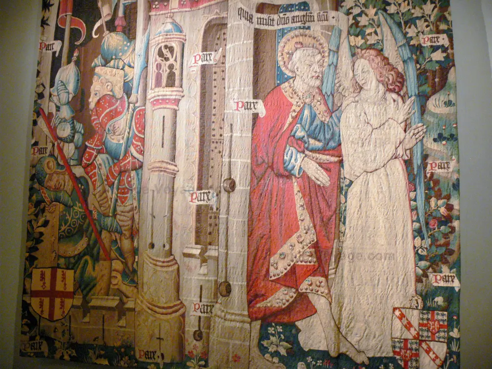 El Museo de Cluny - Museo de Cluny: Musée National du Moyen Age tapiz Liberación de San Pedro