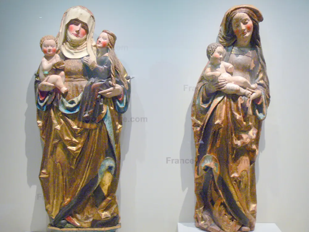 El Museo de Cluny - Museo de Cluny: Esculturas del Museo Nacional de la Edad Media