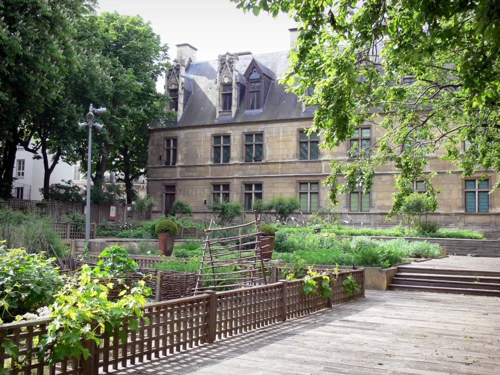 El Museo de Cluny - Barrio Latino: Jardín medieval de Cluny Museo