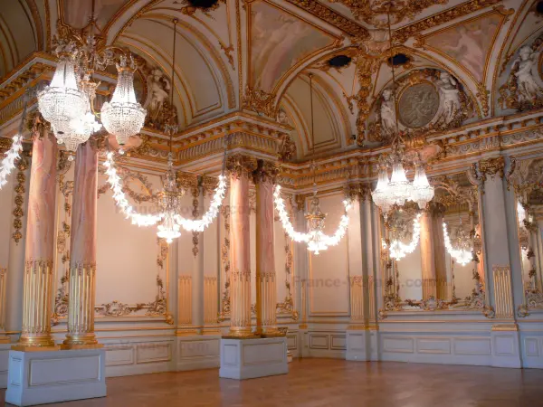 Museu Orsay - Salão de baile, antigo salão de baile do hotel d'Orsay