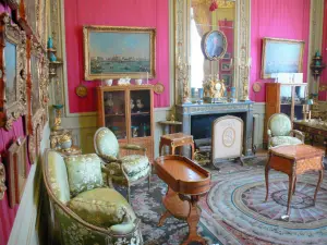 Museum Nissim-de-Camondo - Volledig Engels kantoor of woonkamer