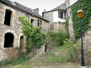 Najac - Maisons du village médiéval