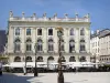 Nancy - Facade and café terraces of Place Stanislas