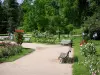 Nancy - Rose garden of the Pépinière park