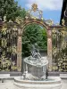 Nancy - Fountain and gates of Place Stanislas