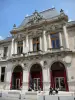 Nancy - Facade of the Poirel ensemble (performance hall and art gallery)