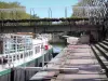 Narbona - Narbonne: Camine a lo largo del Canal de la Robine