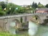 Navarrenx - Bridge over the Gave d'Oloron river