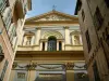 Nice - Eglise baroque du Gésu, dans le Vieux Nice