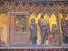 Notre-Dame de Paris cathedral - Inside the cathedral: detail of the choir screen