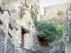Nyons - Gevel van een stenen huis