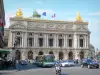 Opéra Garnier - Vue sur la façade principale du palais Garnier