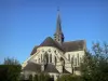 Orbais-l'Abbaye - Abteikirche Saint-Pierre-Saint-Paul im gotischen Baustil