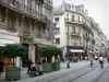 Orleães - Edifícios e lojas da Rue de la République