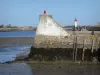 Paisagens da Normandia - Luzes do porto de Saint-Vaast-la-Hougue, na península de Cotentin