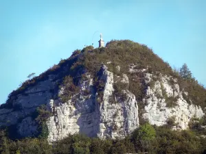 Paisajes de Ain - Nuestra Señora del Monte Carmier, en la ciudad de Cerdon