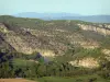 Paisajes de Ardèche - Con vistas a las gargantas de Chassezac