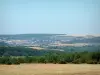 Paisajes de Lorena - De campo, árboles, bosques y casas en un pueblo