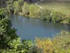 Paisajes de Tarn-et-Garonne - Vista del río Garona arbolado