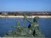 Parc du château de Versailles - Statues et bassin du parterre d'Eau