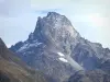 Parc National des Écrins - Massif des Écrins : sommet d'une montagne