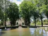 Parc Naturel Régional Oise - Pays de France - Abbaye de Royaumont avec son parc arboré et ses canaux