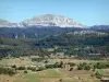 Parco Naturale Regionale del Vercors - Panorama della città di Vassieux-en-Vercors