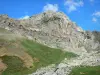 Parco Nazionale dei Pirenei - Paesaggio di montagna visto dalla Pourtalet collo