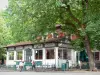 Park van Buttes-Chaumont - Taverne in het hart van het park