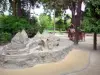 Parque Montsouris - Patio de los niños