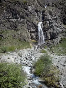 Parque Nacional de Les Écrins - Valle Valgaudemar: Casset en cascada (cascada)