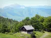 Paysages du Béarn - Chalet dans un environnement montagneux et arboré