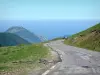 Paysages du Béarn - Route de montagne