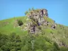 Paysages du Béarn - Cime d'une montagne