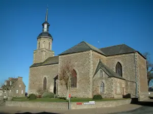 Paysages de Bretagne intérieure - Église en pierre