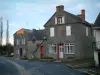 Paysages de Bretagne intérieure - Maisons en pierre dans une cité de caractère